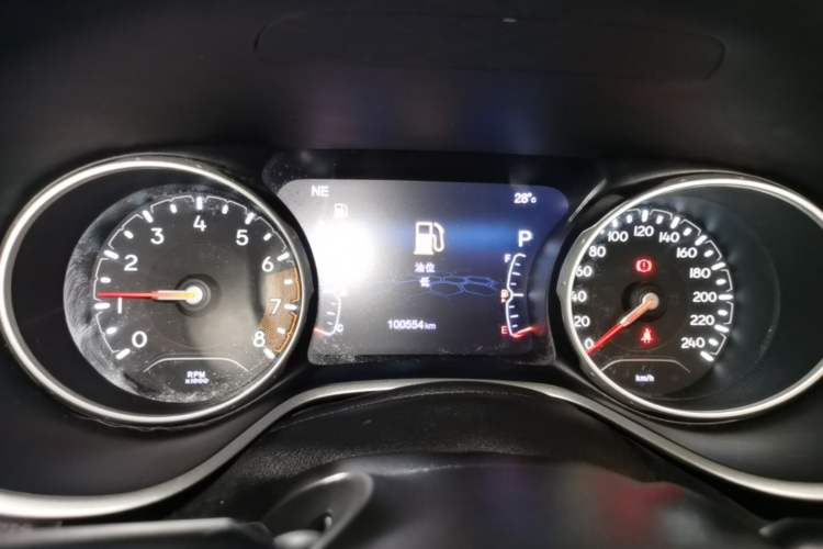 Used Jeep Compass 2017 200T Automatic Family Edition Instrument Cluster
