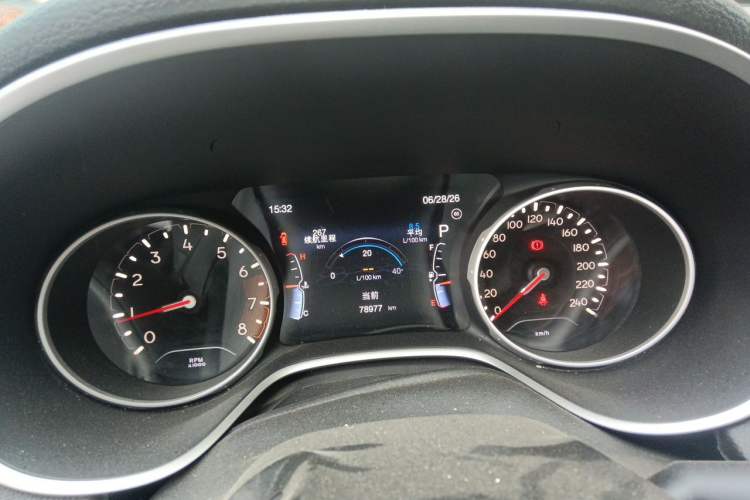 Used Jeep Compass 2017 200T Automatic Family Edition Instrument Cluster