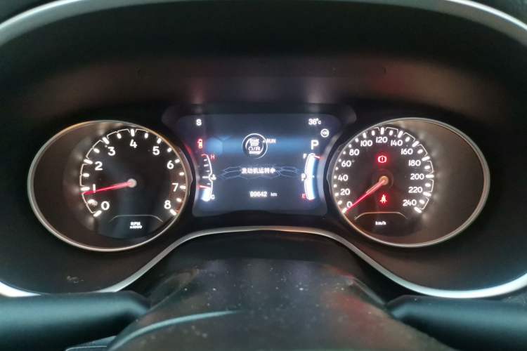 Used Jeep Compass 2017 200T Automatic Family Edition Instrument Cluster