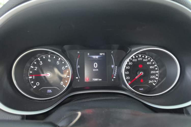 Used Jeep Compass 2017 200T Manual Enjoy Edition Instrument Cluster