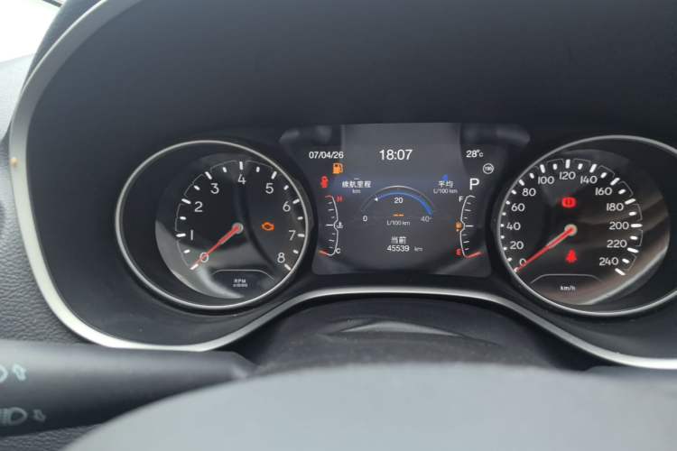 Used Jeep Compass 2017 200T Automatic Family Edition Instrument Cluster