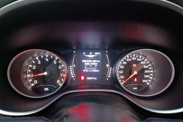 Used Jeep Compass 2017 200T Automatic Enjoyment Version Instrument Cluster