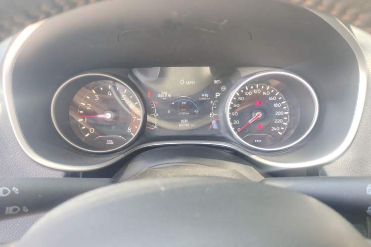 Used Jeep Compass 2017 200T Automatic Family Edition Instrument Cluster