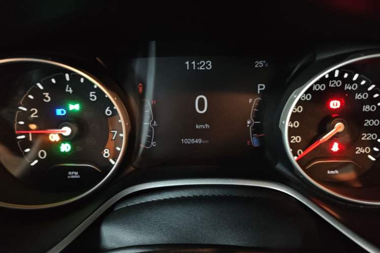 Used Jeep Compass 2017 200T Automatic Family Edition Instrument Cluster