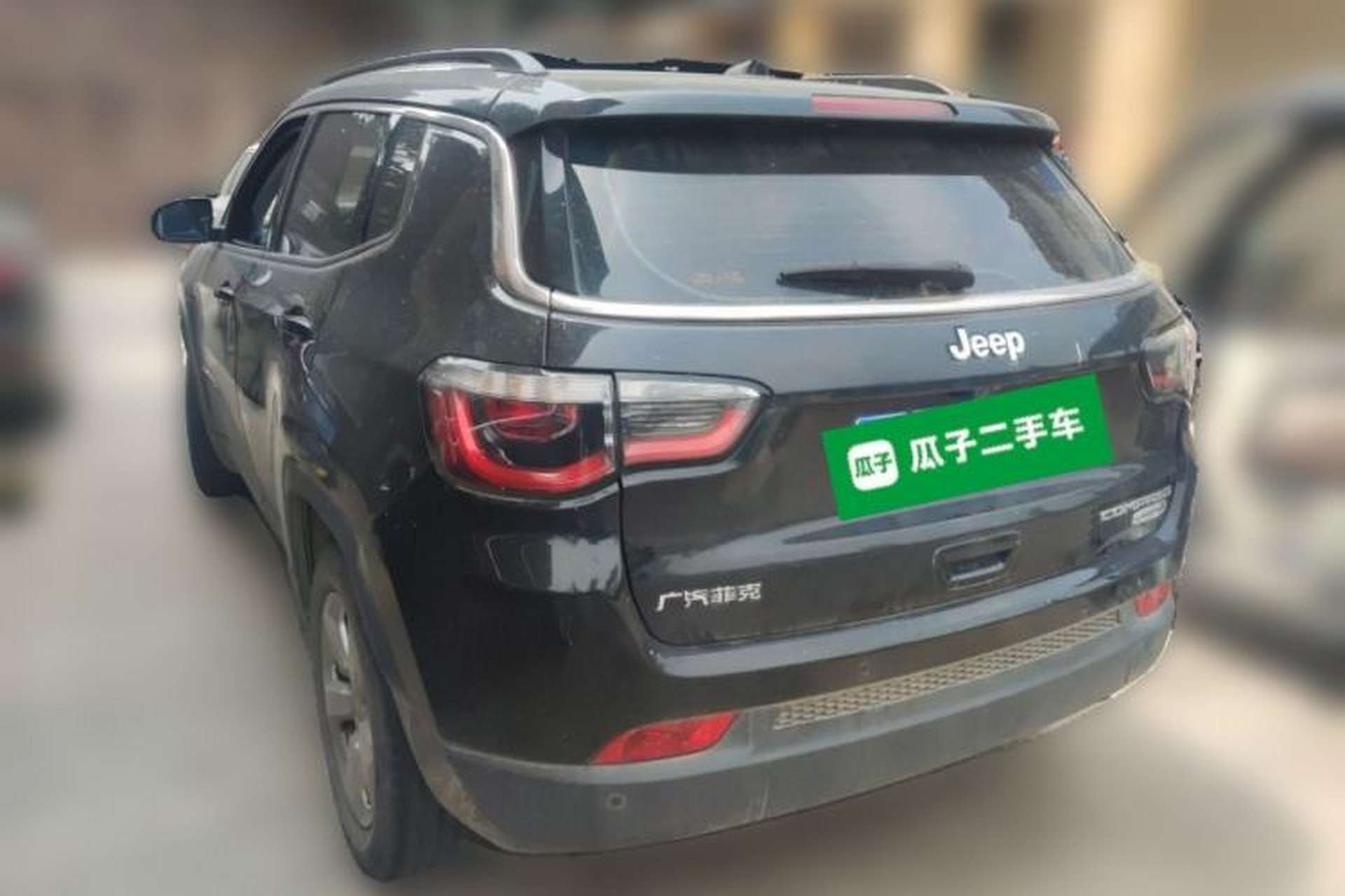 Used Jeep Compass 2017 200T Automatic Enjoyment Version Rear Left 45 Deg