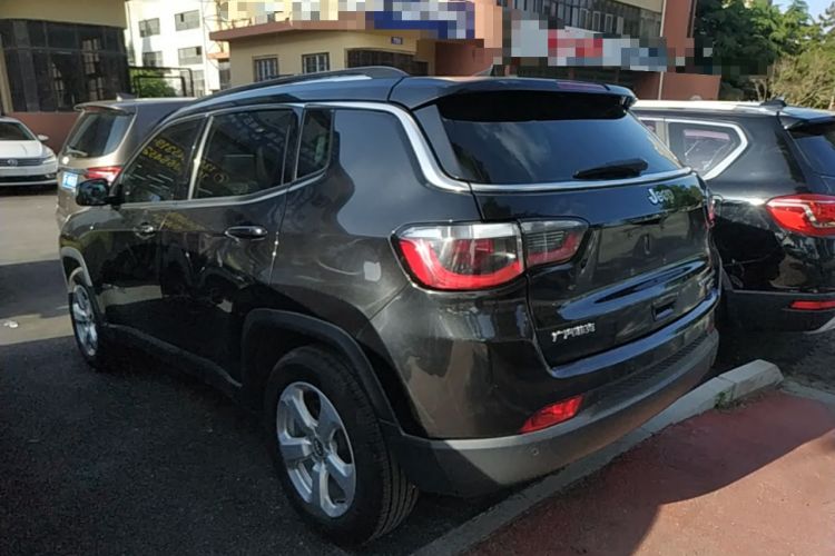 Used Jeep Compass 2017 200T Automatic Family Edition Rear Left 45 Deg
