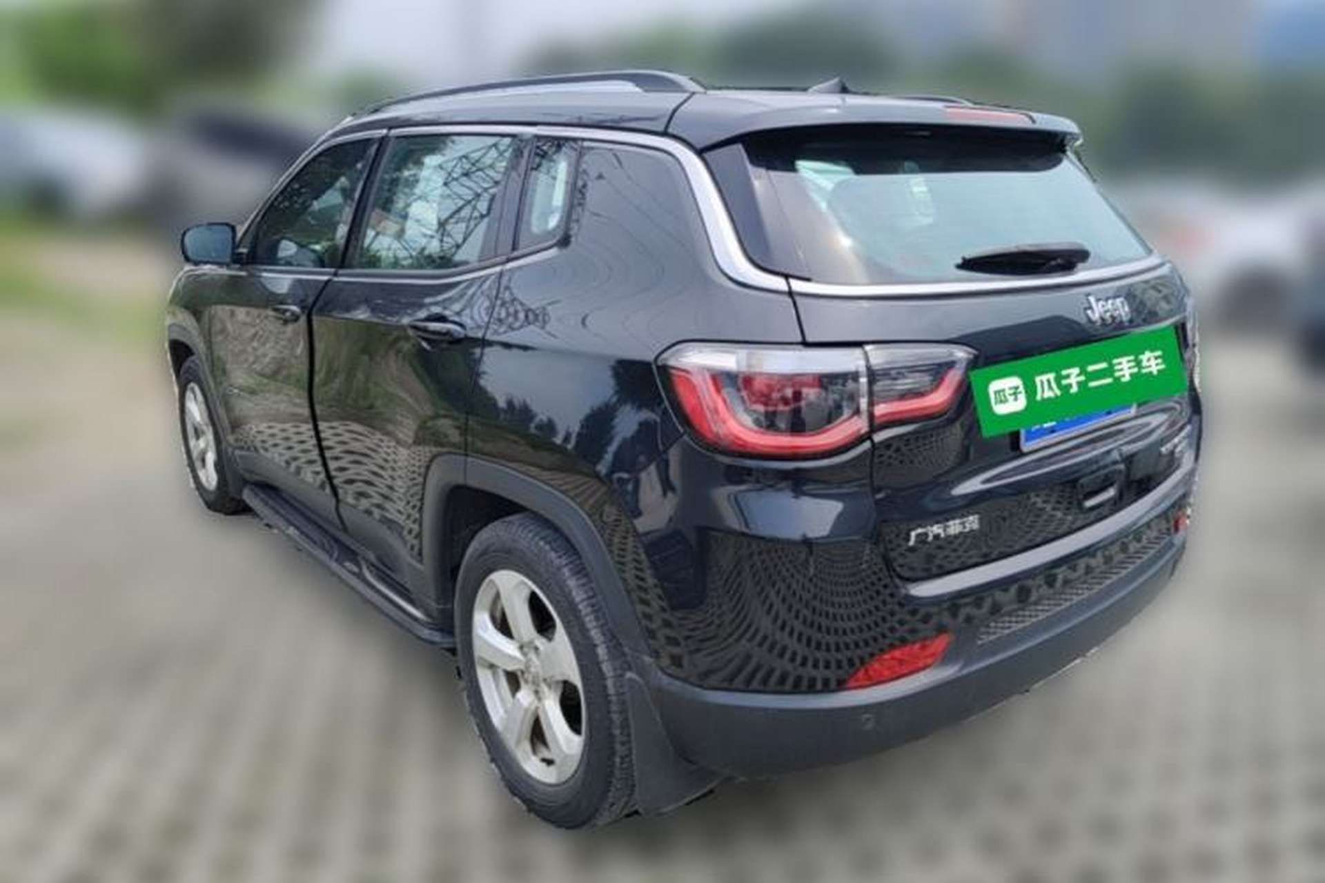 Used Jeep Compass 2017 200T Automatic Family Edition Rear Left 45 Deg