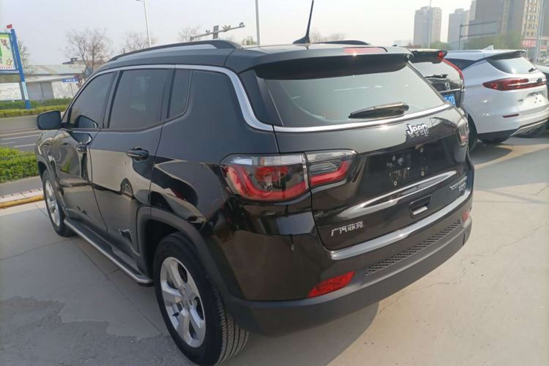 Used Jeep Compass 2017 200T Automatic Family Edition Rear Left 45 Deg
