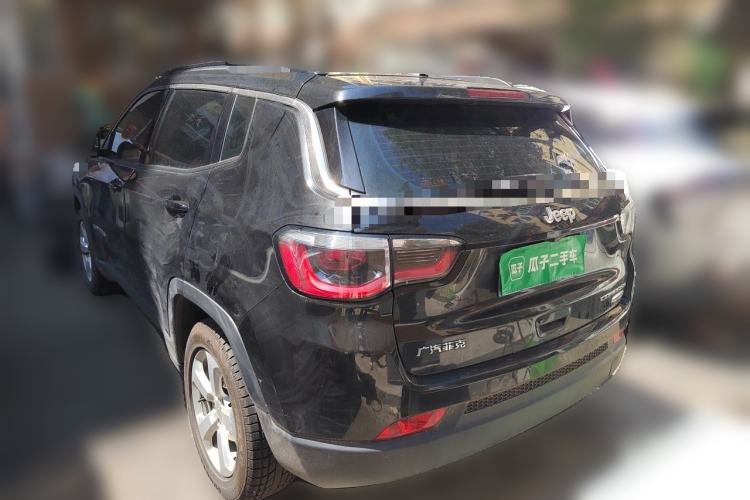 Used Jeep Compass 2017 200T Automatic Family Edition Rear Left 45 Deg