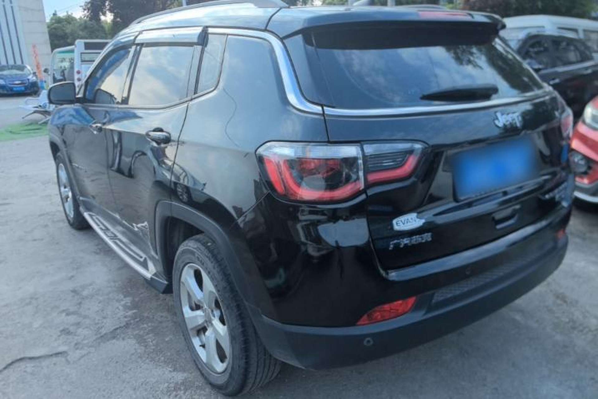 Used Jeep Compass 2017 200T Automatic Family Edition Rear Left 45 Deg