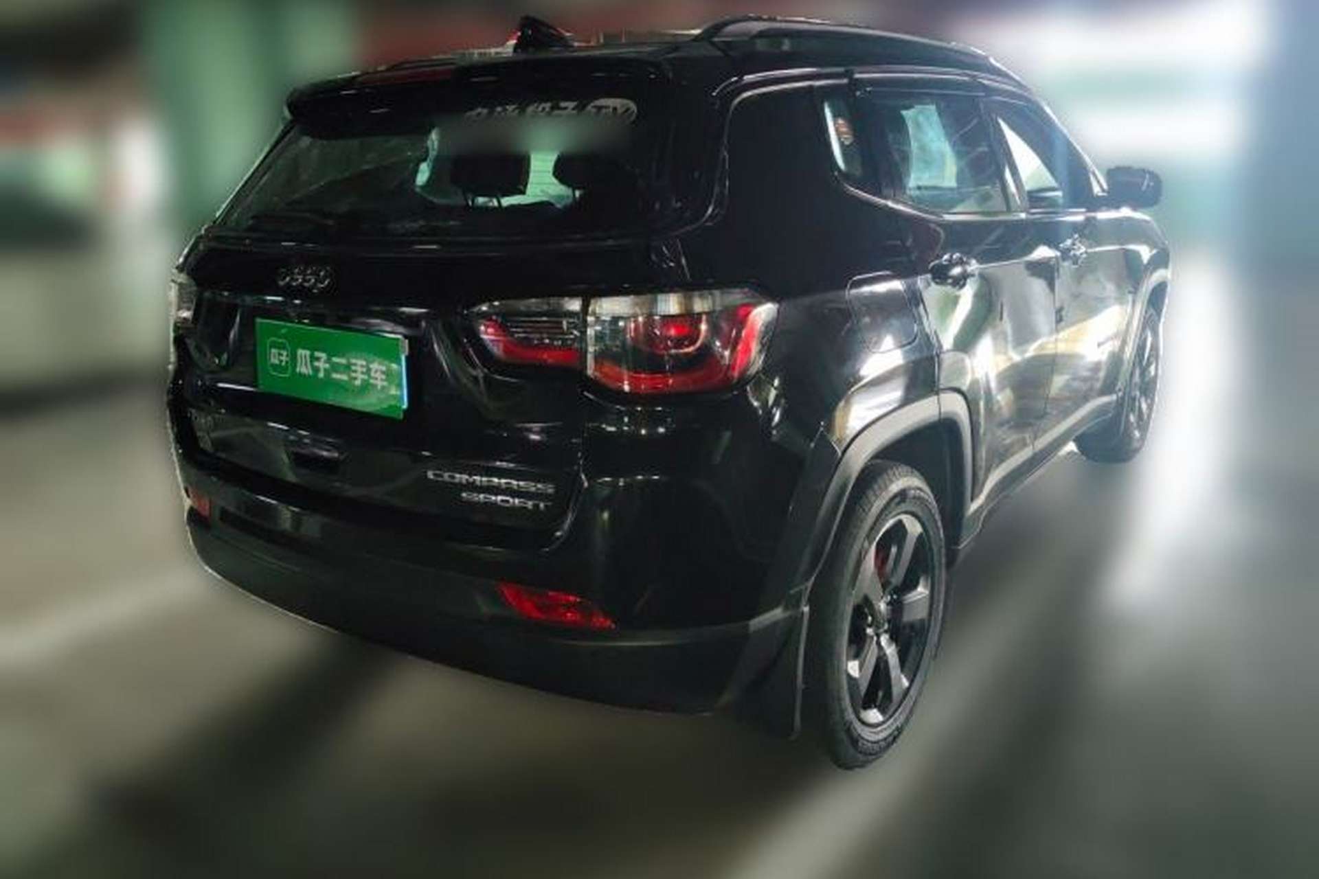 Used Jeep Compass 2017 200T Automatic Enjoyment Edition Rear Right 45 Deg