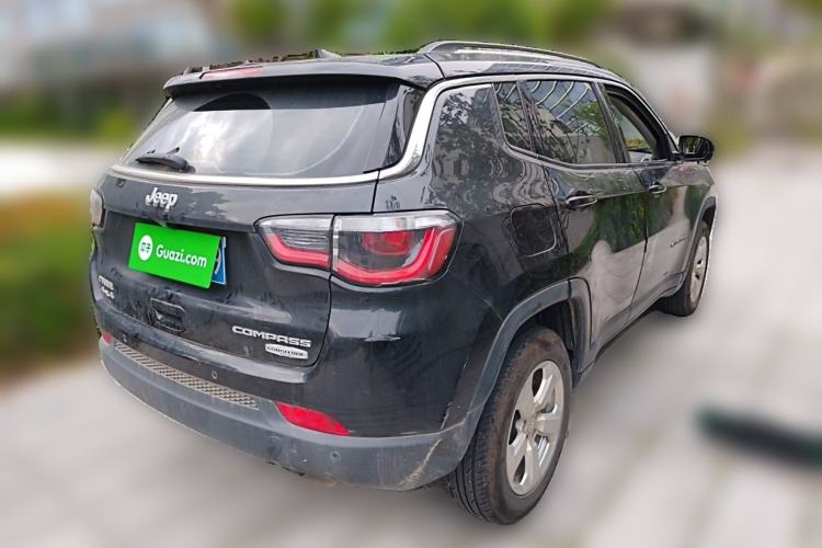 Used Jeep Compass 2017 200T Automatic Family Enjoyment Four-Wheel Drive Edition Rear Right 45 Deg