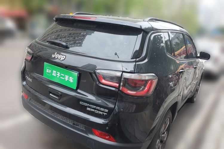 Used Jeep Compass 2017 200T Automatic Enjoyment Edition Rear Right 45 Deg