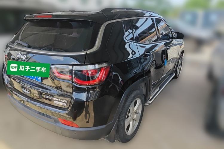 Used Jeep Compass 2017 200T Automatic Enjoyment Version Rear Right 45 Deg