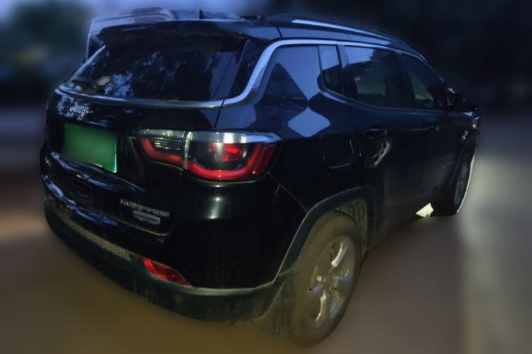 Used Jeep Compass 2017 200T Automatic Family Edition Rear Right 45 Deg