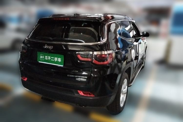 Used Jeep Compass 2017 200T Automatic Family Edition Rear Right 45 Deg