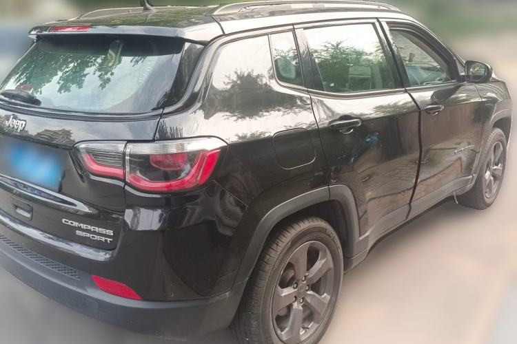 Used Jeep Compass 2017 200T Manual Enjoy Edition Rear Right 45 Deg