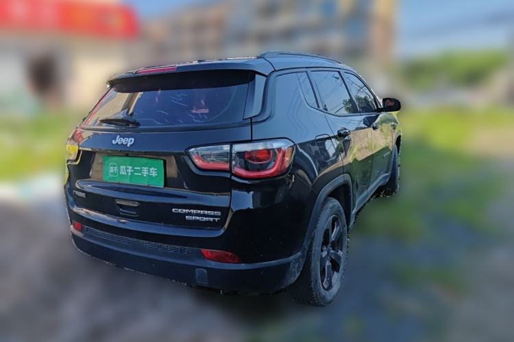 Used Jeep Compass 2017 200T Automatic Enjoyment Edition Rear Right 45 Deg