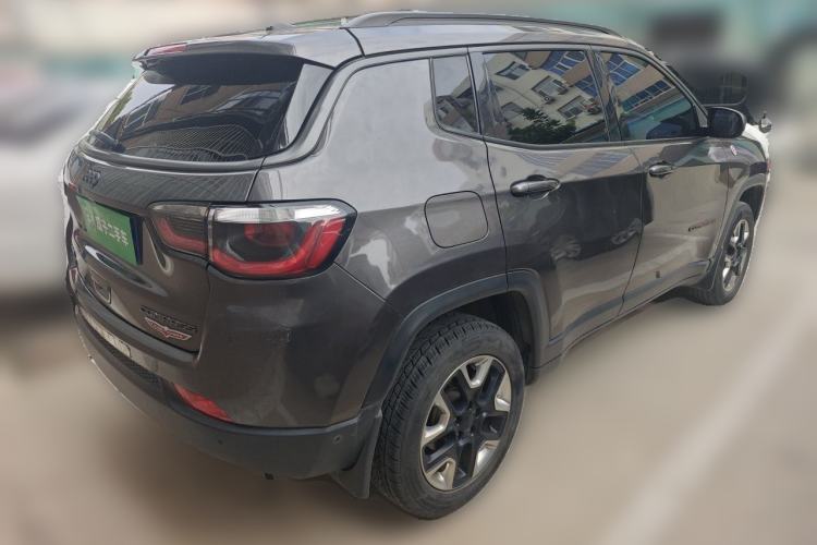 Used Jeep Compass 2017 200TS Automatic High-Performance All-Wheel Drive Edition Rear Right 45 Deg