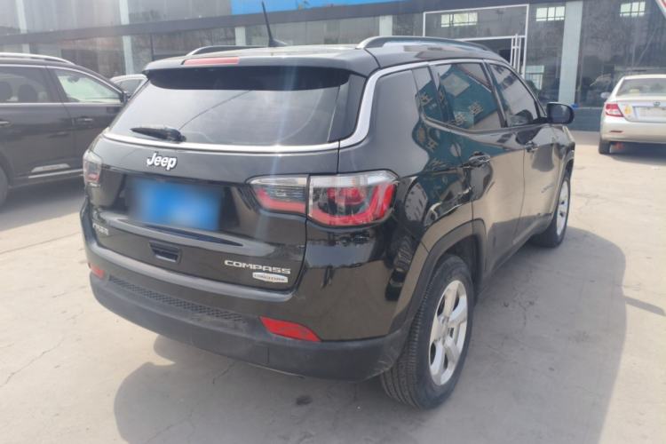 Used Jeep Compass 2017 200T Automatic Family Edition Rear Right 45 Deg