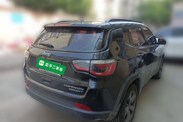 Used Jeep Compass 2017 200T Automatic Enjoyment Edition Rear Right 45 Deg