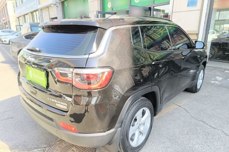 Used Jeep Compass 2017 200T Automatic Family Edition Rear Right 45 Deg