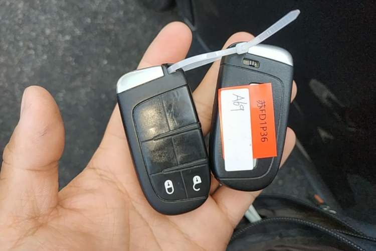 Used Jeep Compass 2017 200T Automatic Family Edition Vehicle Key