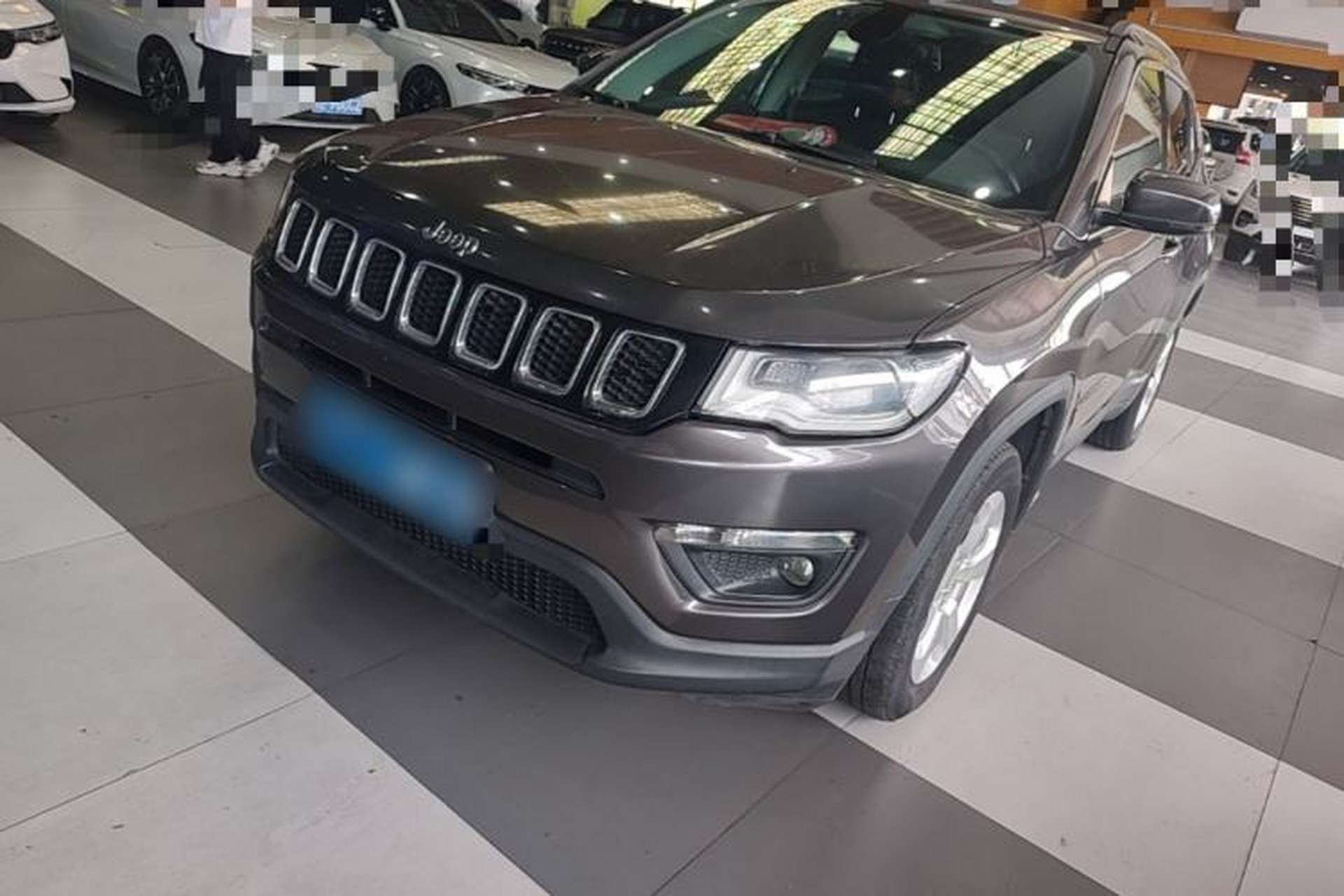 Used Jeep Compass 2017 200T Automatic Family Edition Front Left 45 Deg