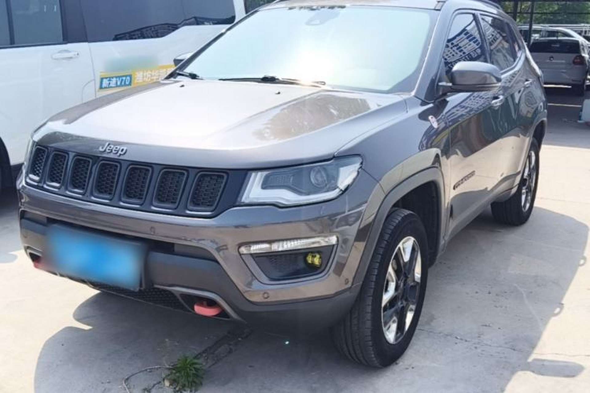 Used Jeep Compass 2017 200TS Automatic High-Performance All-Wheel Drive Edition Front Left 45 Deg