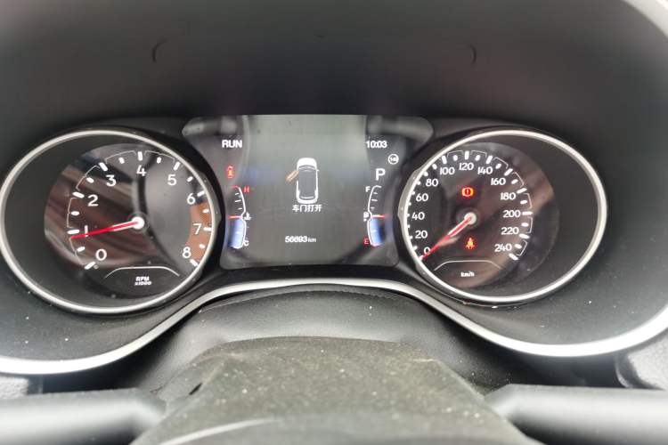 Used Jeep Compass 2017 200T Automatic Family Edition Instrument Cluster