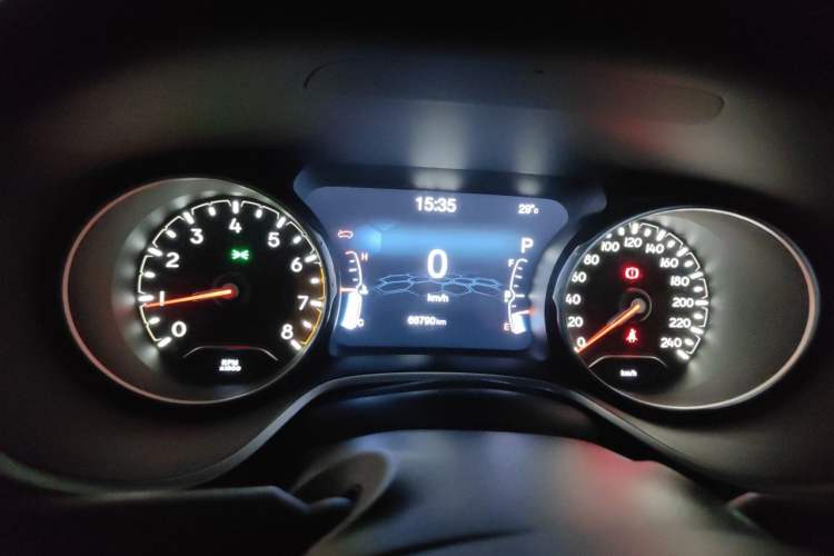 Used Jeep Compass 2017 200T Automatic Prestige Edition Instrument Cluster