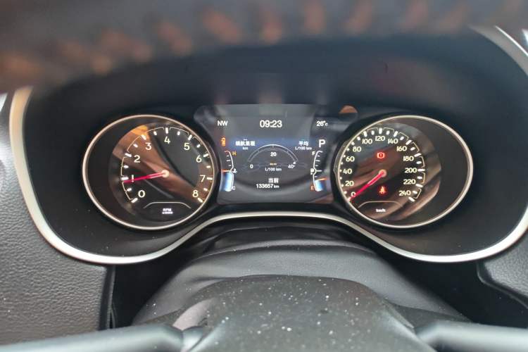 Used Jeep Compass 2017 200T Automatic Family Edition Instrument Cluster