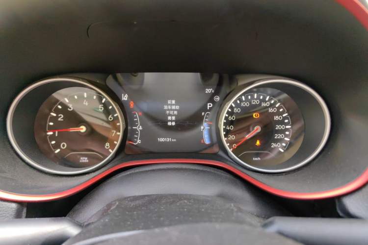 Used Jeep Compass 2017 200TS Automatic High-Performance All-Wheel Drive Edition Instrument Cluster