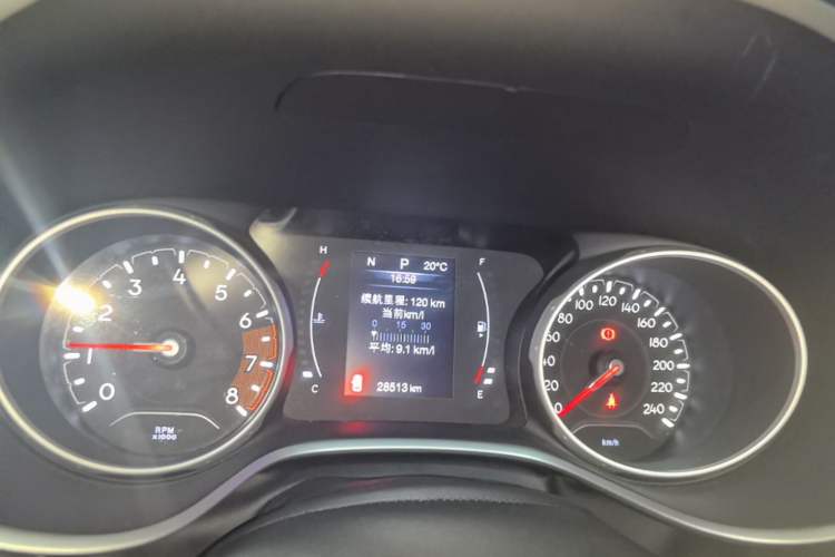 Used Jeep Compass 2017 200T Automatic Enjoyment Version Instrument Cluster