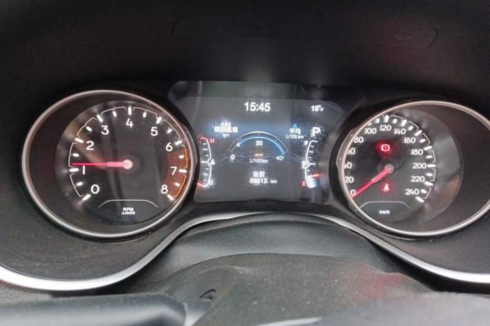 Used Jeep Compass 2017 200T Automatic Family Edition Instrument Cluster