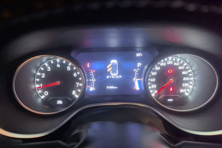 Used Jeep Compass 2017 200T Automatic Family Edition Instrument Cluster