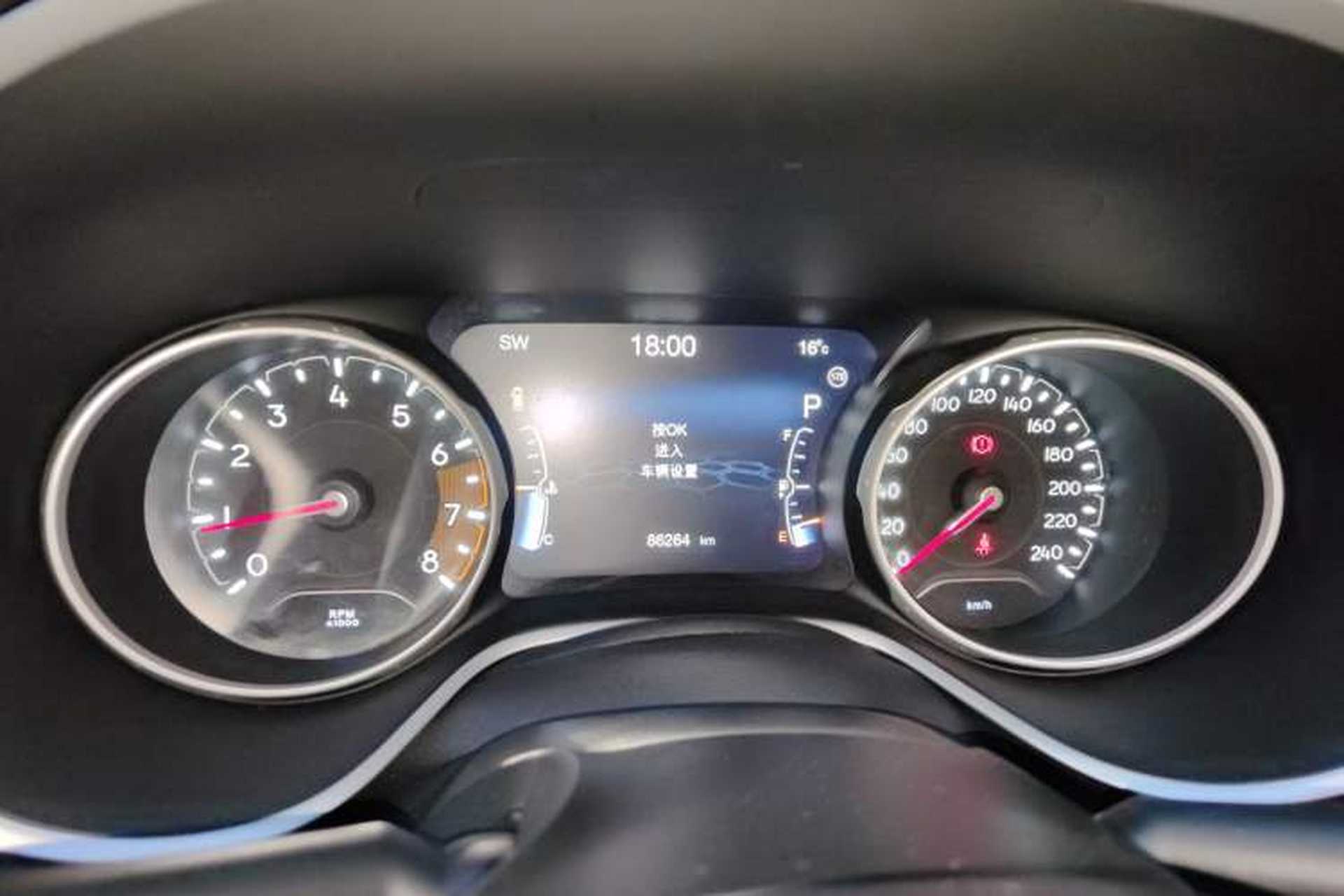 Used Jeep Compass 2017 200T Automatic Family Edition Instrument Cluster