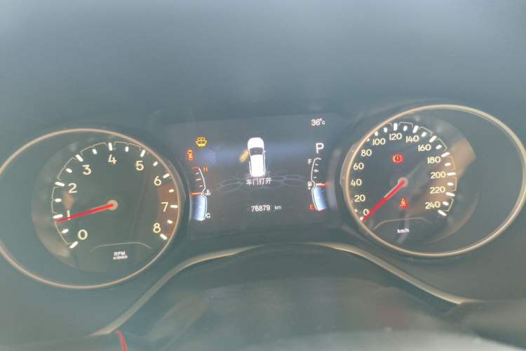Used Jeep Compass 2017 200T Automatic Family Edition Instrument Cluster