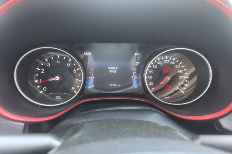 Used Jeep Compass 2017 200TS Automatic High-Performance All-Wheel Drive Edition Instrument Cluster