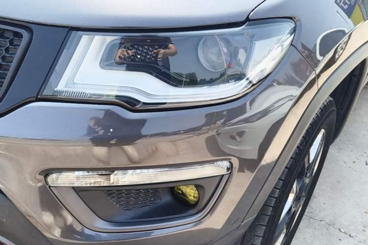Used Jeep Compass 2017 200TS Automatic High-Performance All-Wheel Drive Edition Left Front Headlight