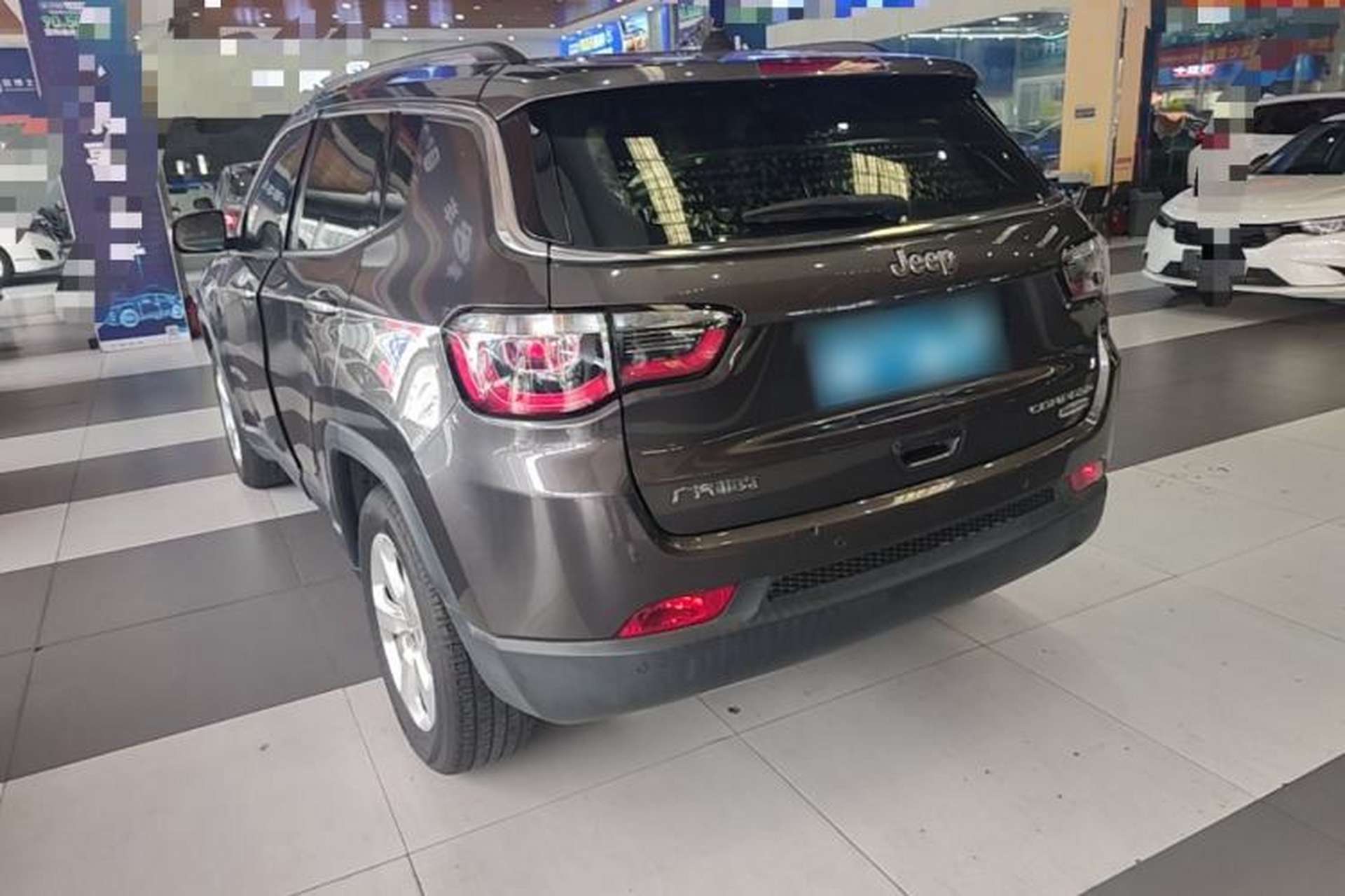 Used Jeep Compass 2017 200T Automatic Family Edition Rear Left 45 Deg