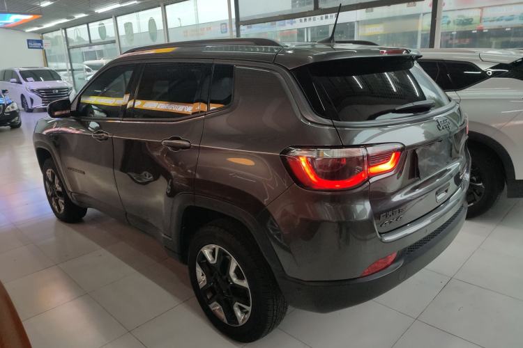 Used Jeep Compass 2017 200TS Automatic High-Performance All-Wheel Drive Edition Rear Left 45 Deg