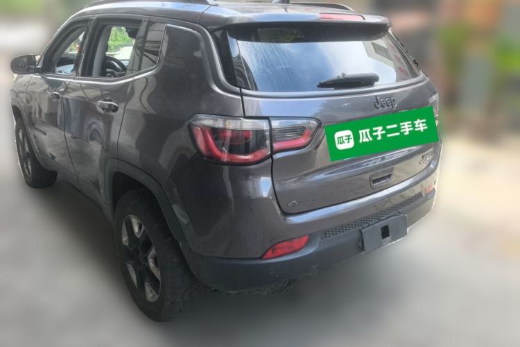 Used Jeep Compass 2017 200TS Automatic High-Performance All-Wheel Drive Edition Rear Left 45 Deg