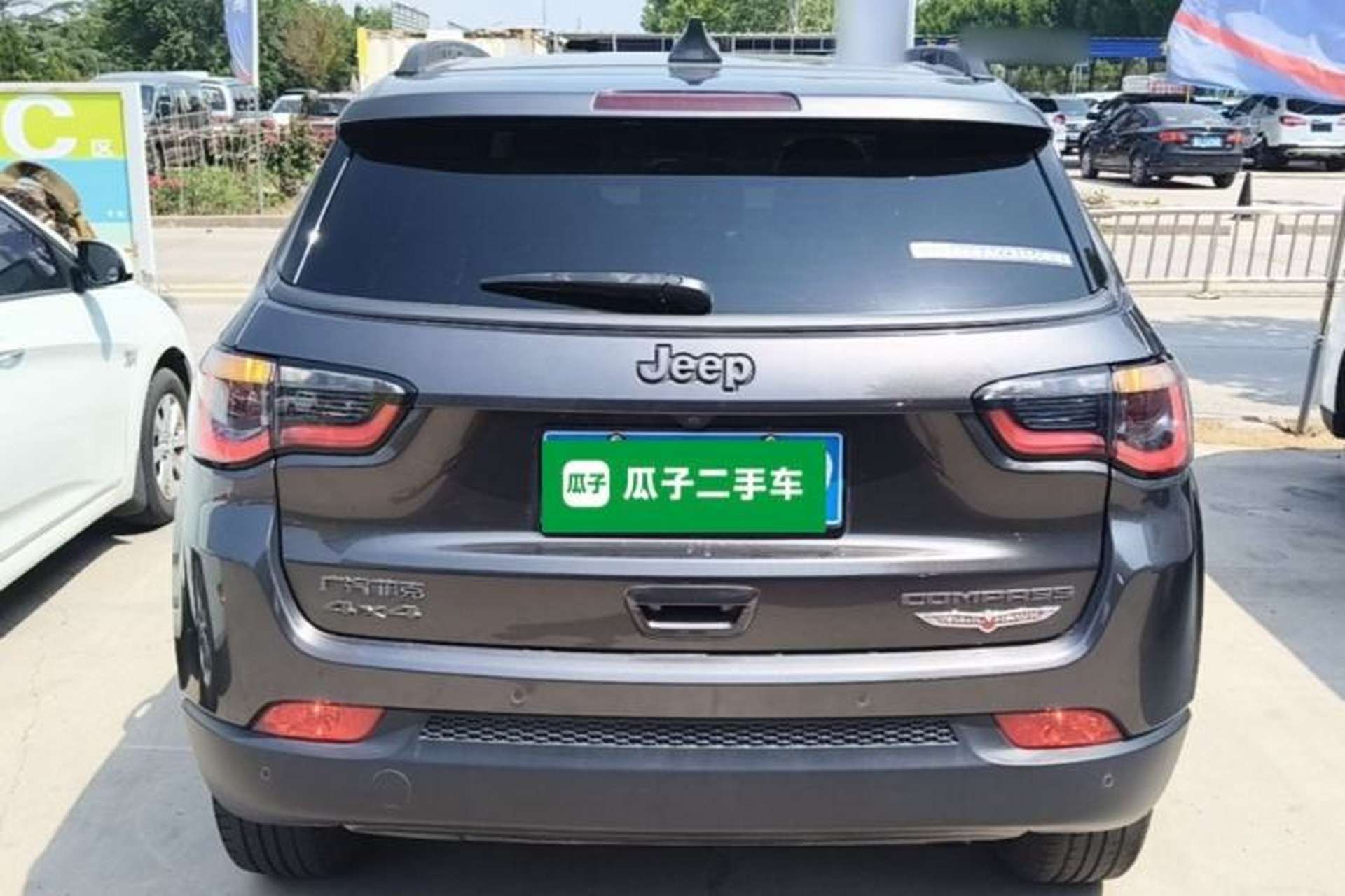 Used Jeep Compass 2017 200TS Automatic High-Performance All-Wheel Drive Edition Rear