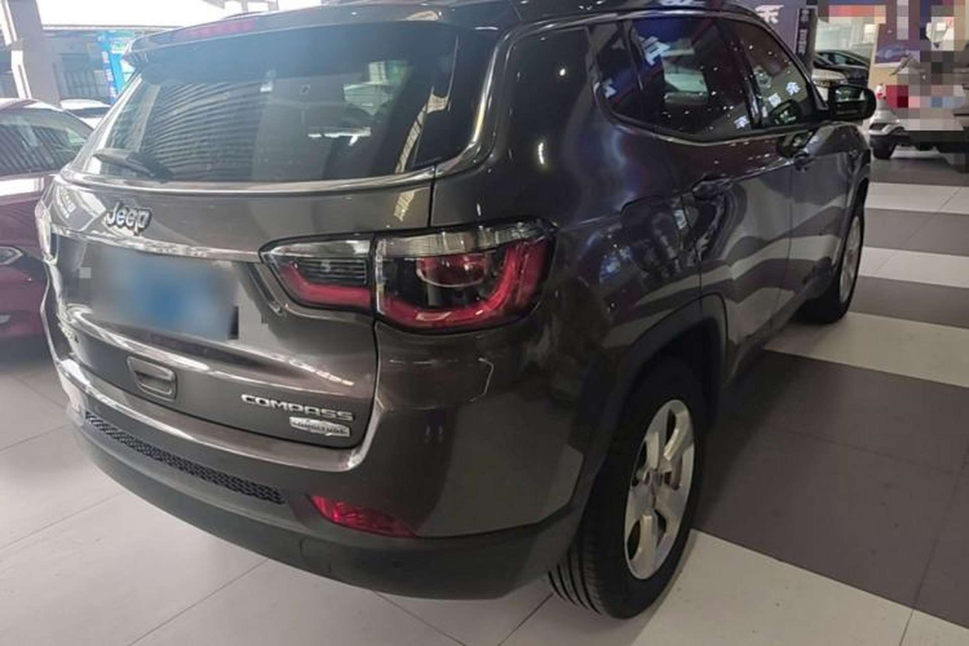 Used Jeep Compass 2017 200T Automatic Family Edition Rear Right 45 Deg