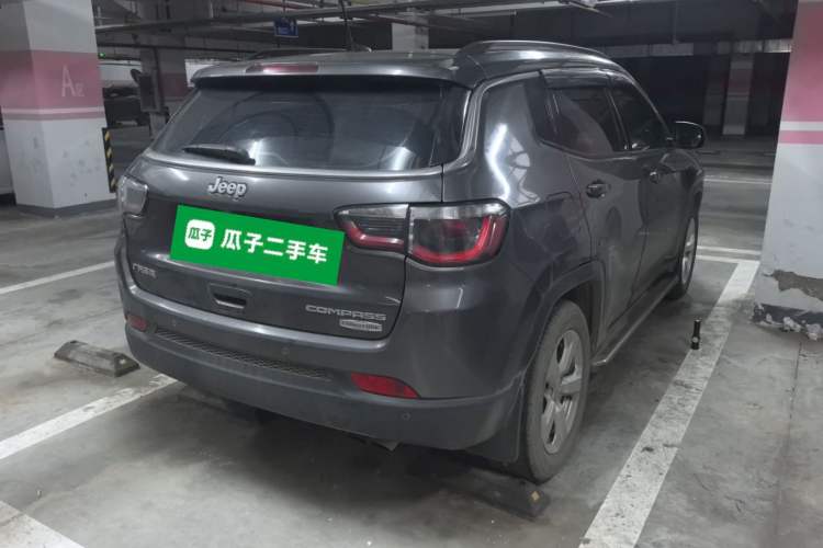 Used Jeep Compass 2017 200T Automatic Family Edition Rear Right 45 Deg