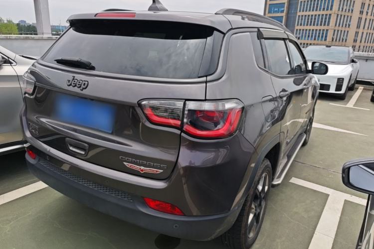 Used Jeep Compass 2017 200TS Automatic High-Performance All-Wheel Drive Edition Rear Right 45 Deg