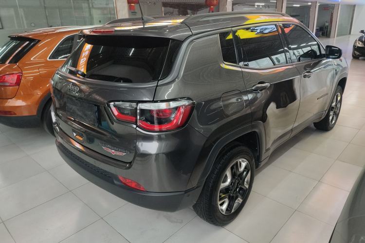 Used Jeep Compass 2017 200TS Automatic High-Performance All-Wheel Drive Edition Rear Right 45 Deg