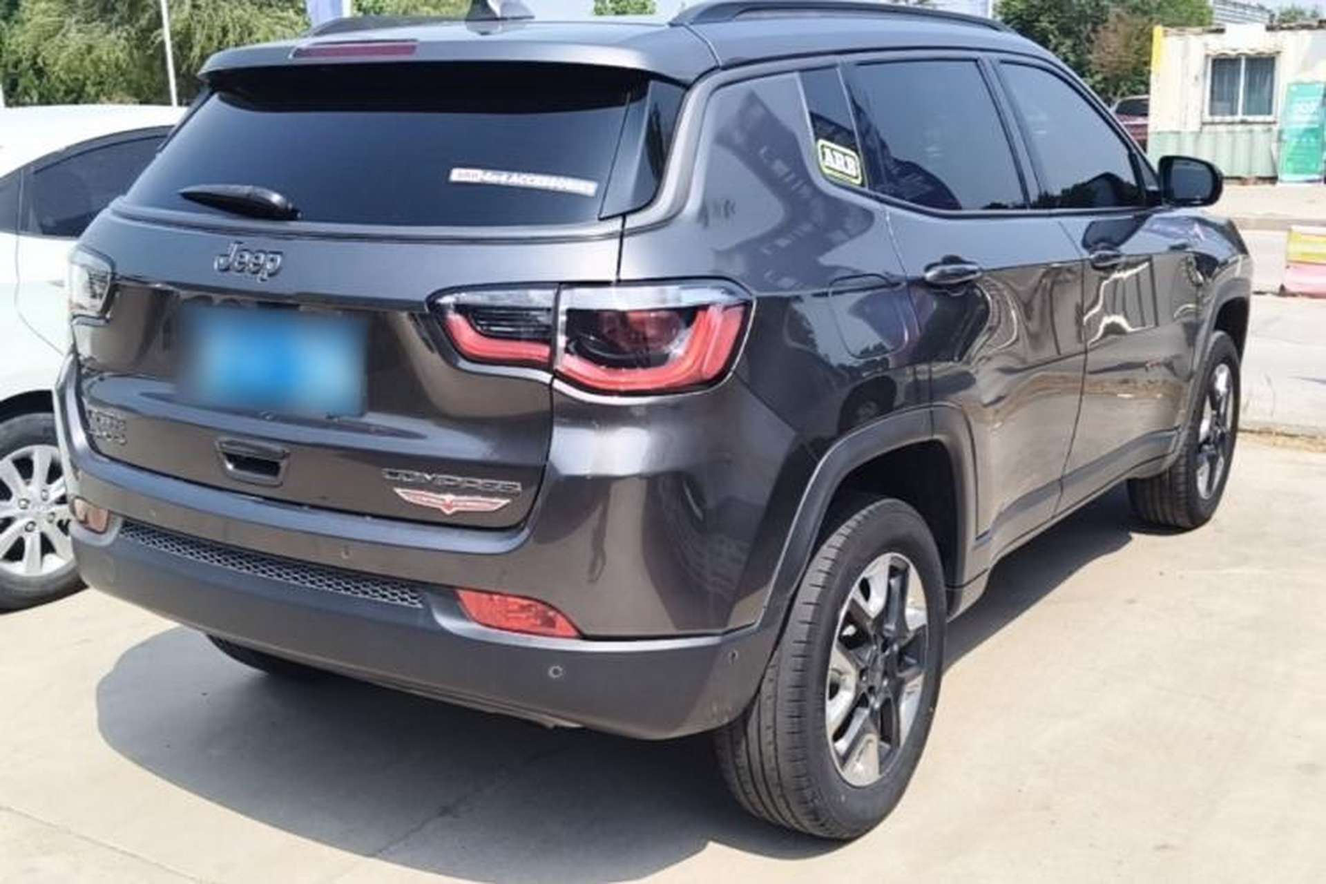 Used Jeep Compass 2017 200TS Automatic High-Performance All-Wheel Drive Edition Rear Right 45 Deg