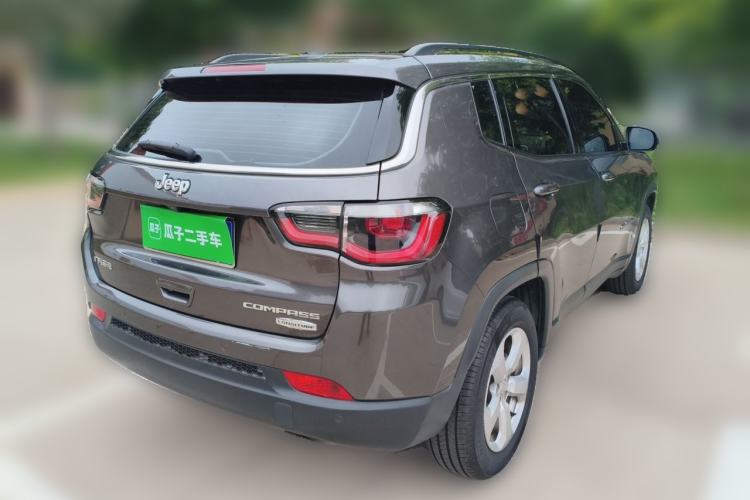 Used Jeep Compass 2017 200T Automatic Family Edition Rear Right 45 Deg
